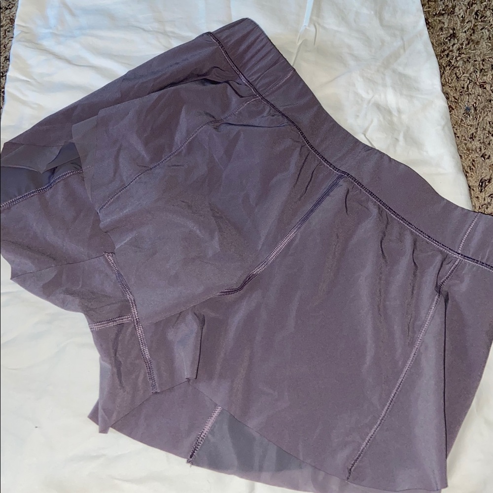 Lululemon Lavender Shorts- 8